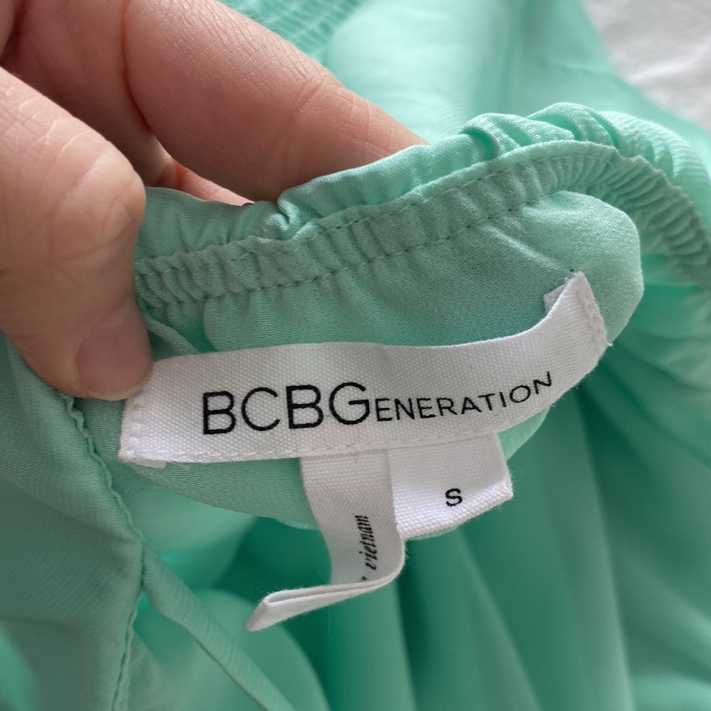 BCBG RUFFLE ROMPER - Picture 7 of 9